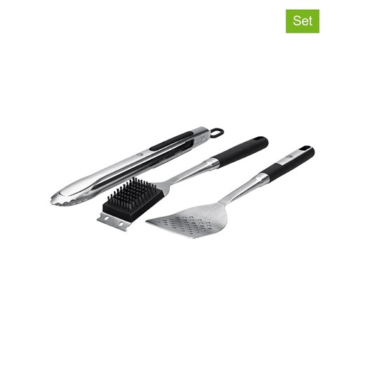 Chef Cuisine 3-częściowy zestaw akcesoriów w kolorze czarnym do grilla ze sklepu Limango Polska w kategorii Pozostałe wyposażenie ogrodowe - zdjęcie 179681991