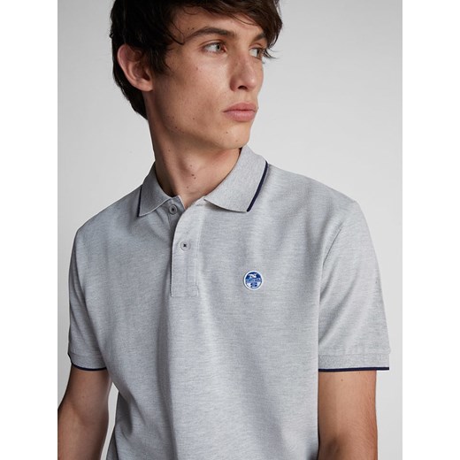 T-shirt męski North Sails z krótkimi rękawami bawełniany 
