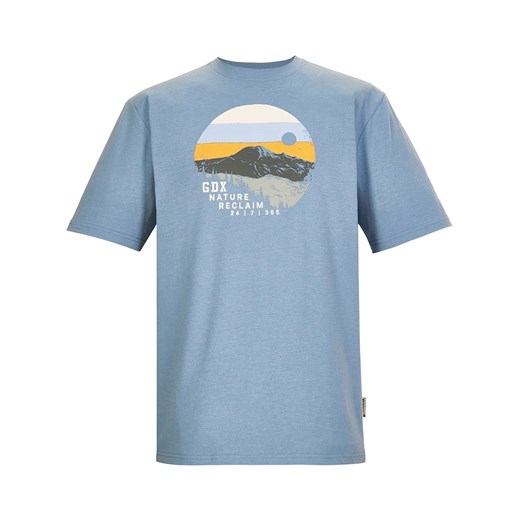 T-shirt męski niebieski Killtec z krótkim rękawem