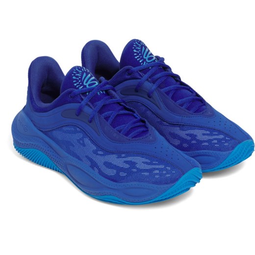 Buty do koszykówki uniseks Under Armour Curry Splash 25 - granatowe ze sklepu Sportstylestory.com w kategorii Buty sportowe męskie - zdjęcie 179684823