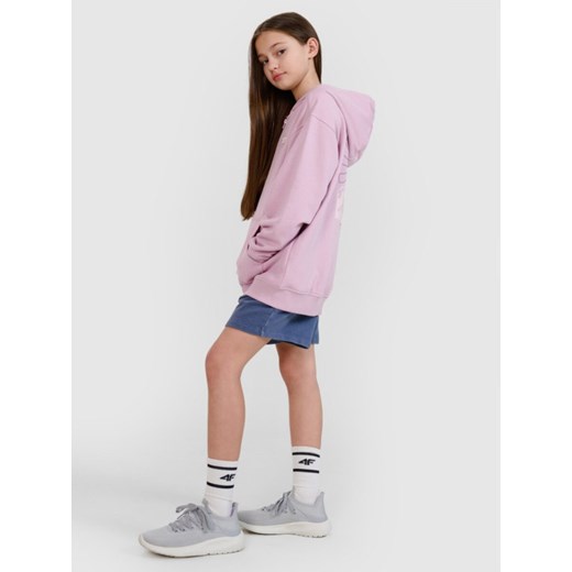 Bluza dziewczęca różowa 4f Junior 