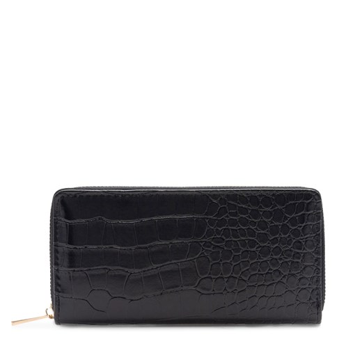 Duży Portfel Damski JENNY 4W1-010-AW23 Czarny one size eobuwie.pl