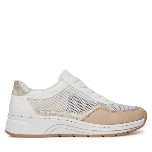 Sneakersy Rieker N6503-80 Biały Rieker 42 eobuwie.pl