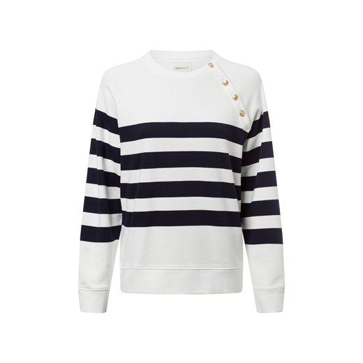 Gant Bluza damska Kobiety Bawełna biały w paski ze sklepu vangraaf w kategorii Bluzy damskie - zdjęcie 179688630