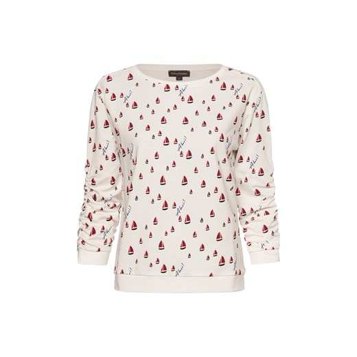 Franco Callegari Bluza damska Kobiety Bawełna biały wzorzysty ze sklepu vangraaf w kategorii Bluzy damskie - zdjęcie 179688650