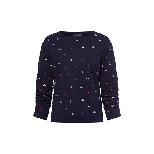 Franco Callegari Bluza damska Kobiety Bawełna granatowy wzorzysty Franco Callegari XXXL vangraaf
