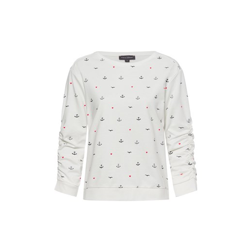 Franco Callegari Bluza damska Kobiety Bawełna biały wzorzysty ze sklepu vangraaf w kategorii Bluzy damskie - zdjęcie 179688653