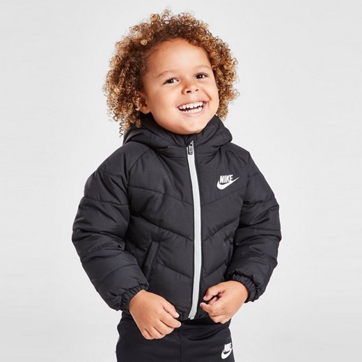 NIKE KURTKA CORE PAD JKT BLK/WHT ze sklepu JD Sports  w kategorii Odzież dla niemowląt - zdjęcie 179689222