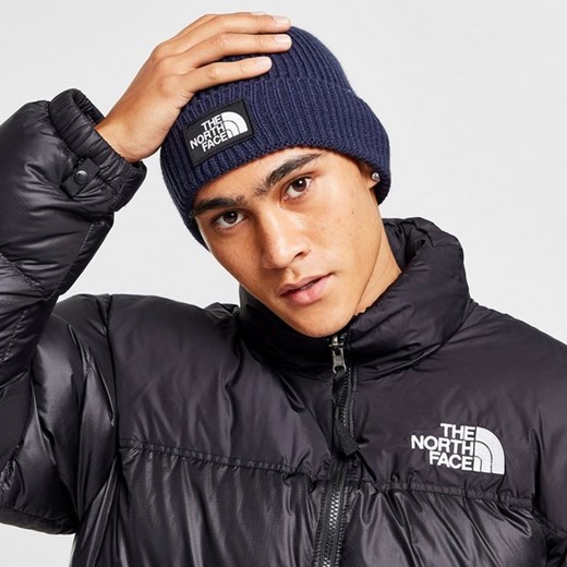 THE NORTH FACE ZWYKŁA LOGO BOX CUFFED BEANIE ze sklepu JD Sports  w kategorii Czapki zimowe męskie - zdjęcie 179689224