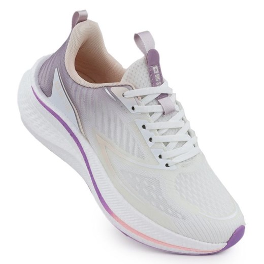 Buty do biegania Big Star RR274A161 białe ze sklepu ButyModne.pl w kategorii Buty sportowe damskie - zdjęcie 179691520