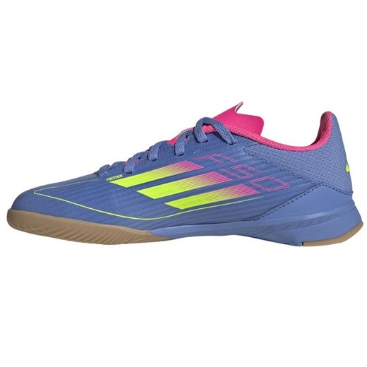 Buty piłkarskie adidas F50 League In  IE3749 niebieskie ze sklepu ButyModne.pl w kategorii Buty sportowe dziecięce - zdjęcie 179691563