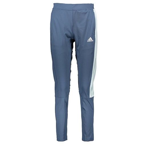 adidas Spodnie sportowe "TRN" w kolorze niebieskim XS wyprzedaż Limango Polska