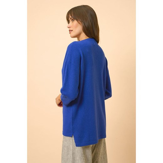 Just Cashmere Kaszmirowy sweter &quot;Clatt&quot; w kolorze niebieskim Just Cashmere S wyprzedaż Limango Polska