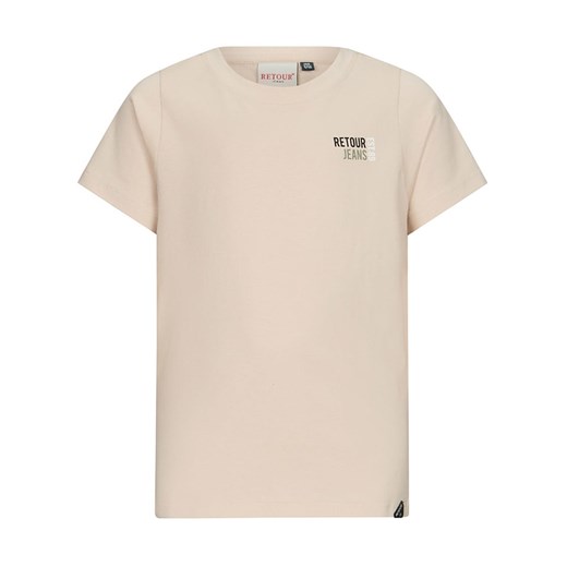 Retour Koszulka &quot;Raoul&quot; w kolorze beżowym ze sklepu Limango Polska w kategorii T-shirty chłopięce - zdjęcie 179693022