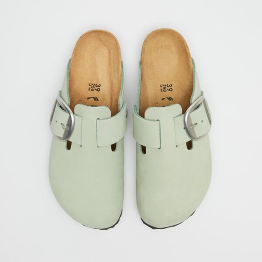 Klapki damskie BIRKENSTOCK casualowe płaskie
