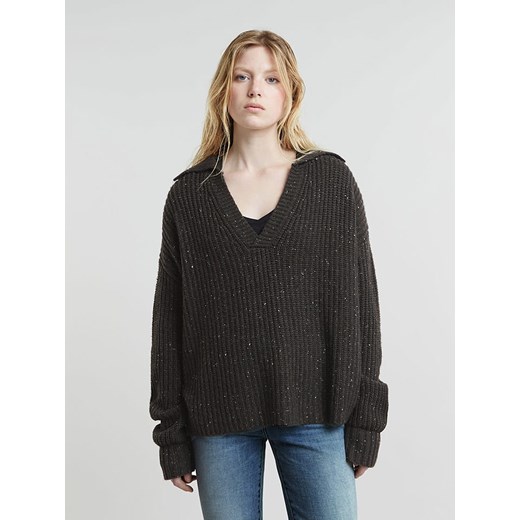 G-Star Sweter w kolorze antracytowym ze sklepu Limango Polska w kategorii Swetry damskie - zdjęcie 179693764
