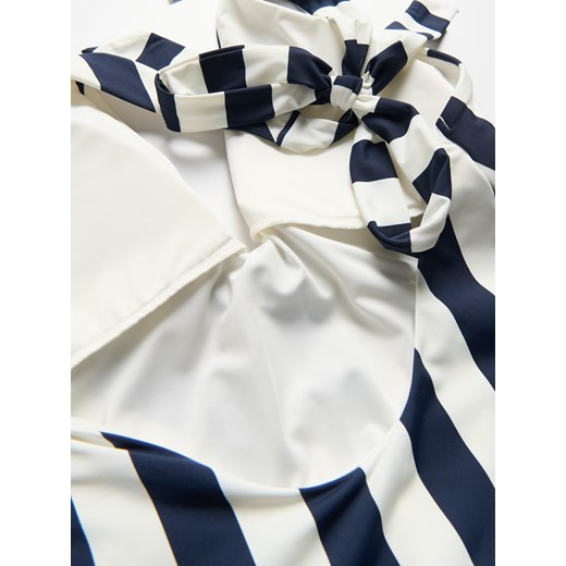 Reserved - Jednoczęściowy strój kąpielowy - granatowy Reserved 40 Reserved