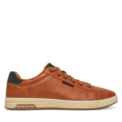 Sneakersy Skechers 210946/LUG Brązowy Skechers 42 eobuwie.pl