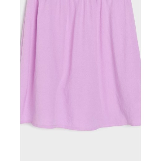 Sinsay - Sukienka na ramiączakch z gumką w talii - fioletowy Sinsay 140 Sinsay