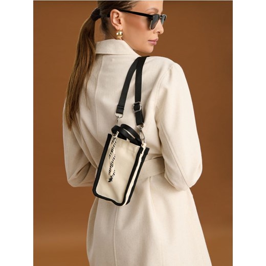 Sinsay - Torebka na telefon - kremowy Sinsay One Size Sinsay