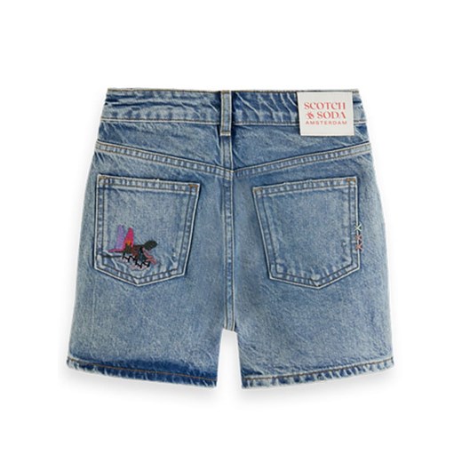 Scotch &amp; Soda Szorty dżinsowe w kolorze niebieskim 164 wyprzedaż Limango Polska