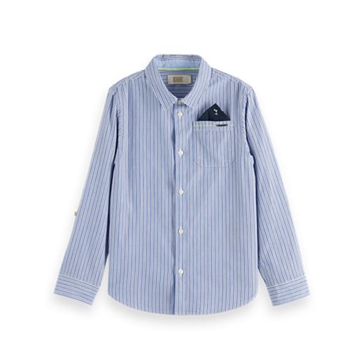 Scotch &amp; Soda Koszula - Regular fit - w kolorze błękitnym ze sklepu Limango Polska w kategorii Koszule chłopięce - zdjęcie 179700441