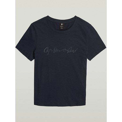 G-Star Koszulka w kolorze granatowym S Limango Polska wyprzedaż