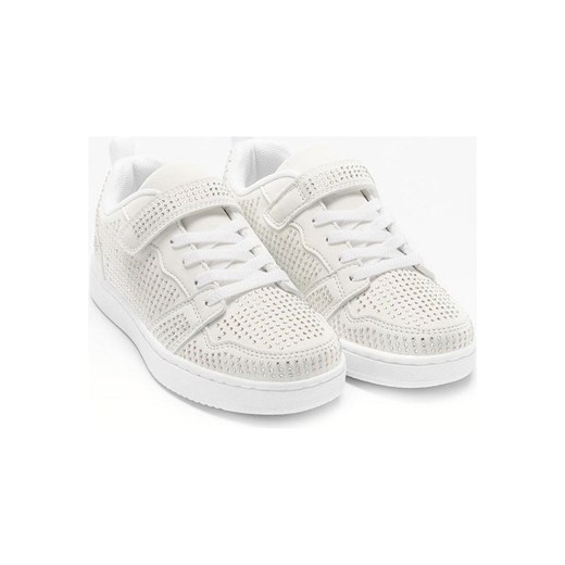 Lelli Kelly Sneakersy &quot;Grace&quot; w kolorze srebrno-białym ze sklepu Limango Polska w kategorii Buty sportowe dziecięce - zdjęcie 179700742