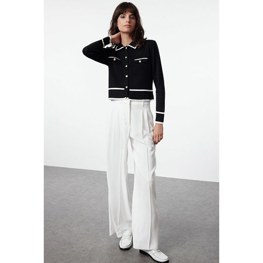 trendyol Kardigan w kolorze czarno-białym Trendyol M Limango Polska okazyjna cena