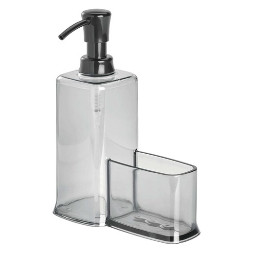 Idesign Dozownik mydła &quot;Caddy&quot; w kolorze czarnym - 16,5 x 21 x 8 cm ze sklepu Limango Polska w kategorii Dozowniki do mydła - zdjęcie 179700873
