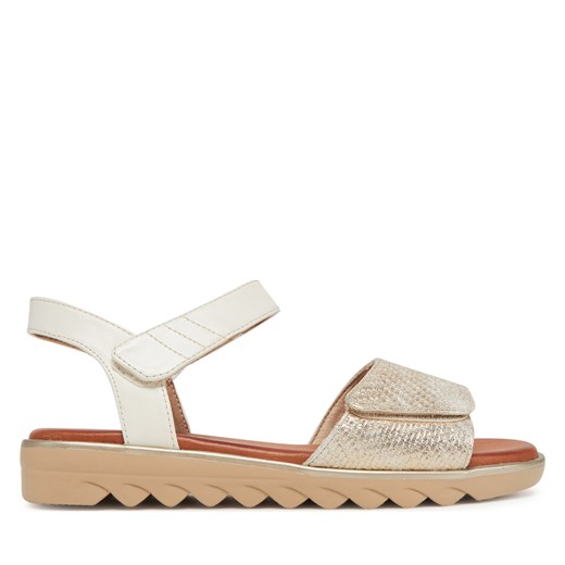 Sandały Jana 8-28265-42 Złoty Jana 38 eobuwie.pl