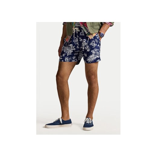 Polo Ralph Lauren Szorty kąpielowe 710963323002 Granatowy Classic Fit ze sklepu MODIVO w kategorii Kąpielówki - zdjęcie 179704681