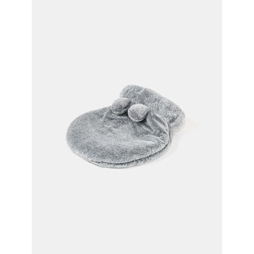 Sinsay - Legowisko dla zwierząt w formie śpiworka z uszkami 3d - szary Sinsay One Size Sinsay