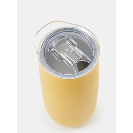 Sinsay - Kubek ze stali nierdzewnej - żółty Sinsay One Size Sinsay