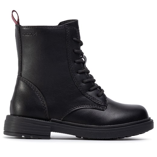 Kozaki Geox J Eclair G. D J049QD 000BC C9999 M Czarny Geox 27 wyprzedaż eobuwie.pl