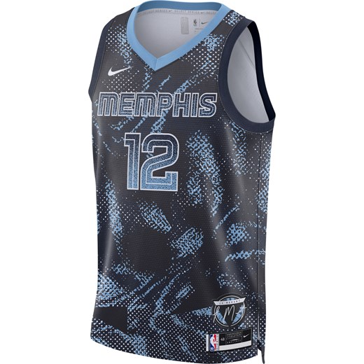 Koszulka męska Nike Dri-FIT NBA Swingman Ja Morant Memphis Grizzlies Select Series 2025/2026 - Niebieski ze sklepu Nike poland w kategorii T-shirty męskie - zdjęcie 179715792