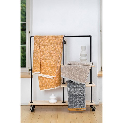 David Fussenegger Koc &quot;Jade&quot; w kolorze beżowym David Fussenegger 200x150 cm promocja Limango Polska