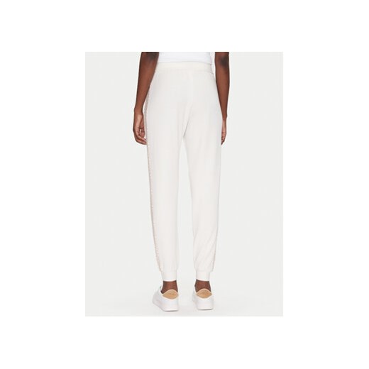 BOSS Spodnie dresowe Monogram 50535841 Écru Regular Fit XS MODIVO