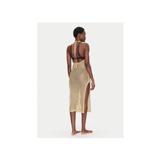 Chantelle Sukienka plażowa Pulp Metallic C22RW0 Beżowy Regular Fit Chantelle XS MODIVO
