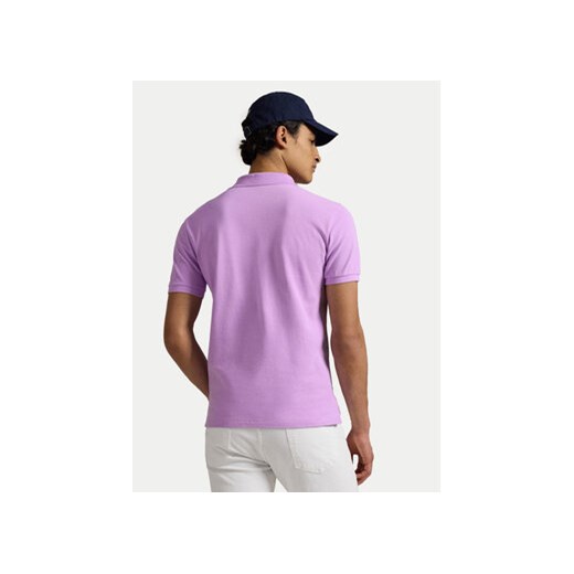 Polo Ralph Lauren Polo 710536856452 Fioletowy Slim Fit Polo Ralph Lauren XXL MODIVO