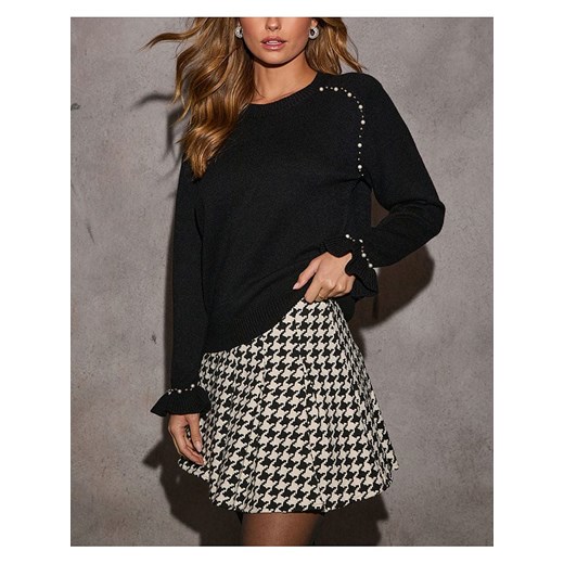 LA Angels Sweter w kolorze czarnym ze sklepu Limango Polska w kategorii Swetry damskie - zdjęcie 179719271