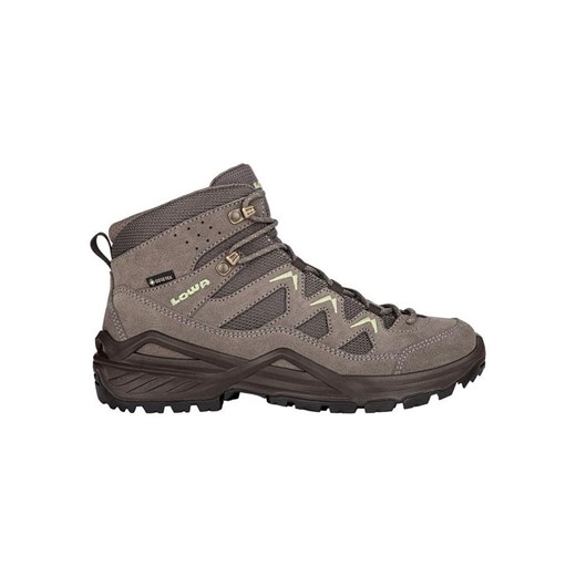 LOWA Buty turystyczne &quot;Sirkos Evo GTX Mid Ws&quot; w kolorze jasnobrązowym ze sklepu Limango Polska w kategorii Buty trekkingowe damskie - zdjęcie 179719304