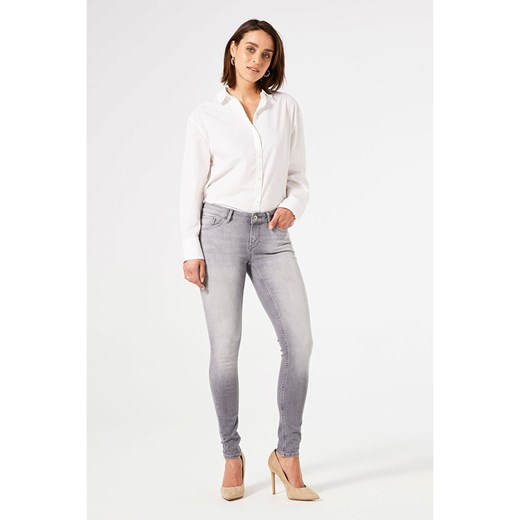 Garcia Dżinsy - Skinny fit - w kolorze szarym Garcia W30 wyprzedaż Limango Polska