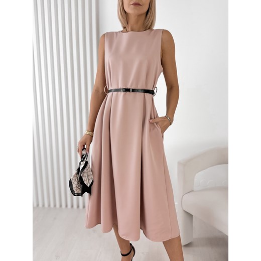 sukienka zerios pudrowy róż one size ONE SIZE UBRA