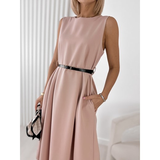 sukienka zerios pudrowy róż one size ONE SIZE UBRA