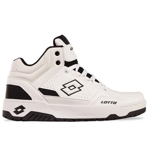 Buty unisex Lotto Pivoot Mid 2400110U-1011 - biało-czarne ze sklepu streetstyle24.pl w kategorii Buty sportowe męskie - zdjęcie 179720281
