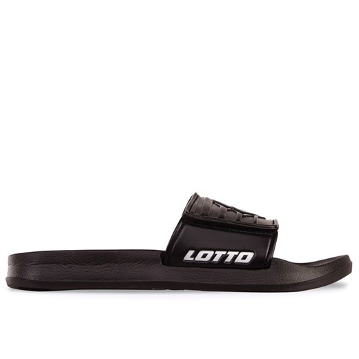 Klapki unisex Lotto Flyde 2400940U-1110 - czarne ze sklepu streetstyle24.pl w kategorii Klapki męskie - zdjęcie 179720283