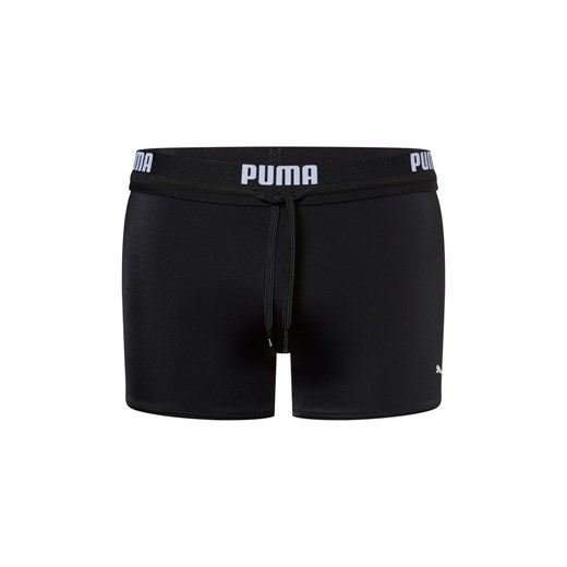 Puma Męskie kąpielówki Mężczyźni czarny jednolity ze sklepu vangraaf w kategorii Kąpielówki - zdjęcie 179721223