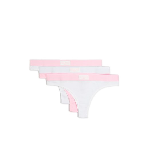 Cropp - 3 pack majtek typu brazyliany - różowy ze sklepu Cropp w kategorii Majtki damskie - zdjęcie 179721791