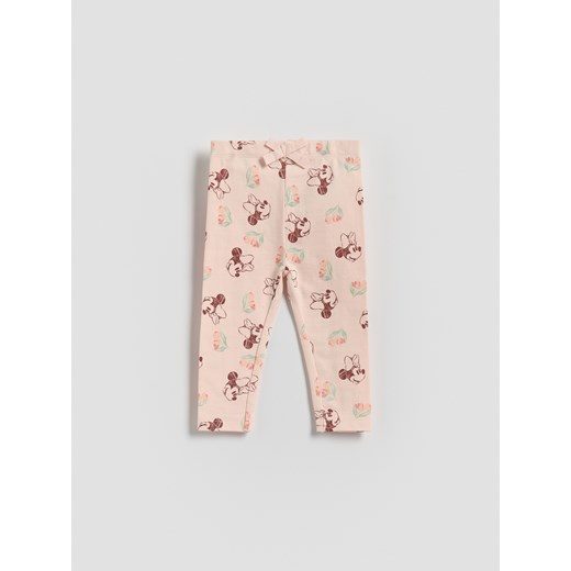 Reserved - Legginsy Minnie Mouse 2 pack - złamana biel Reserved 68 (3-6 m.) Reserved